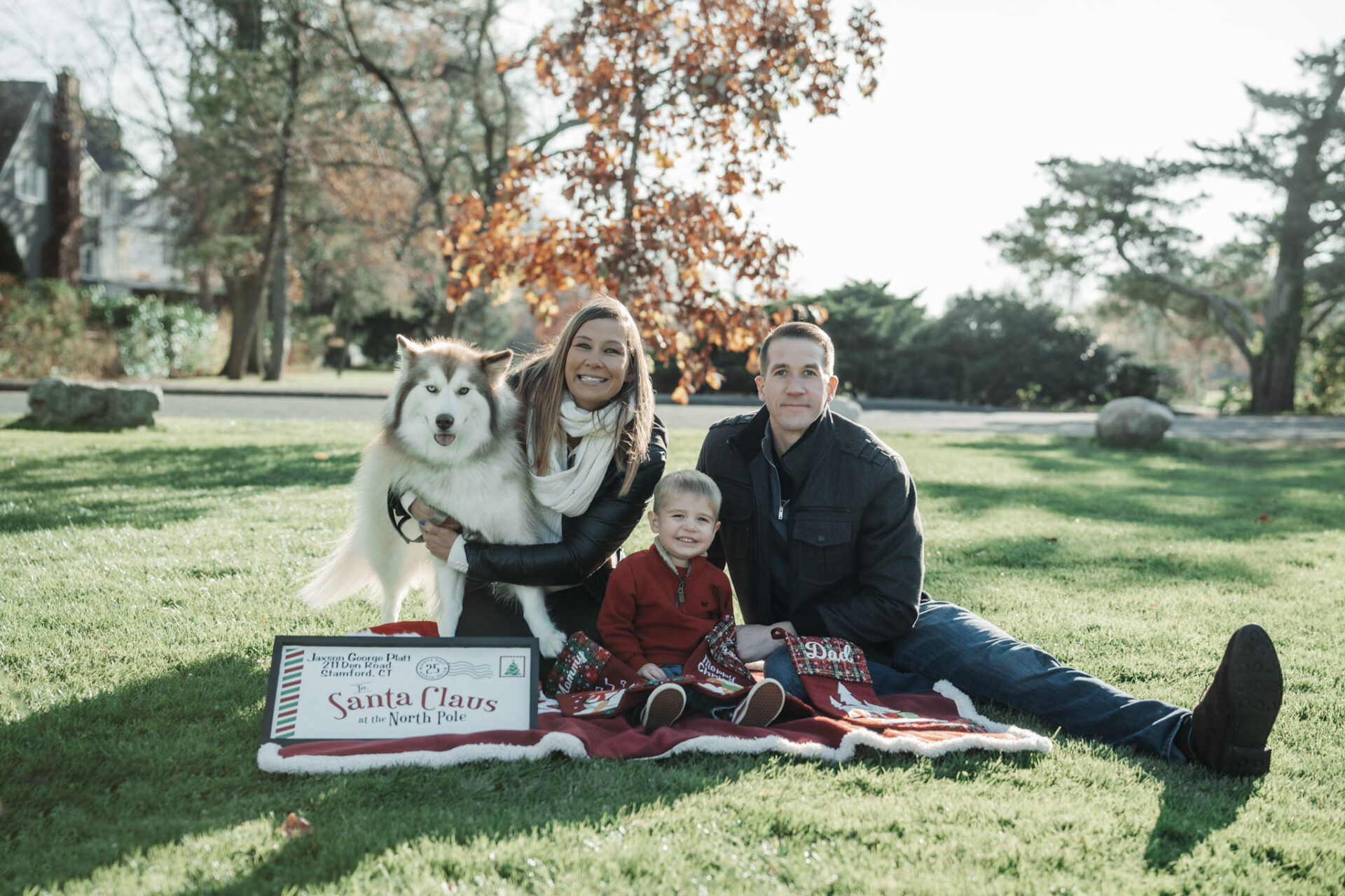 clark family photography holiday card photography